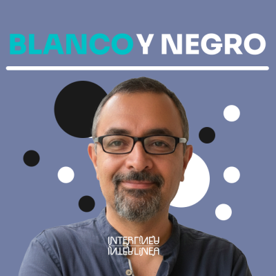 Portada de blanco y negro