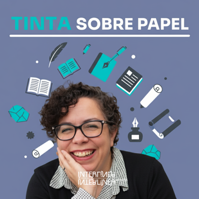 Portada de tinta sobre el papel